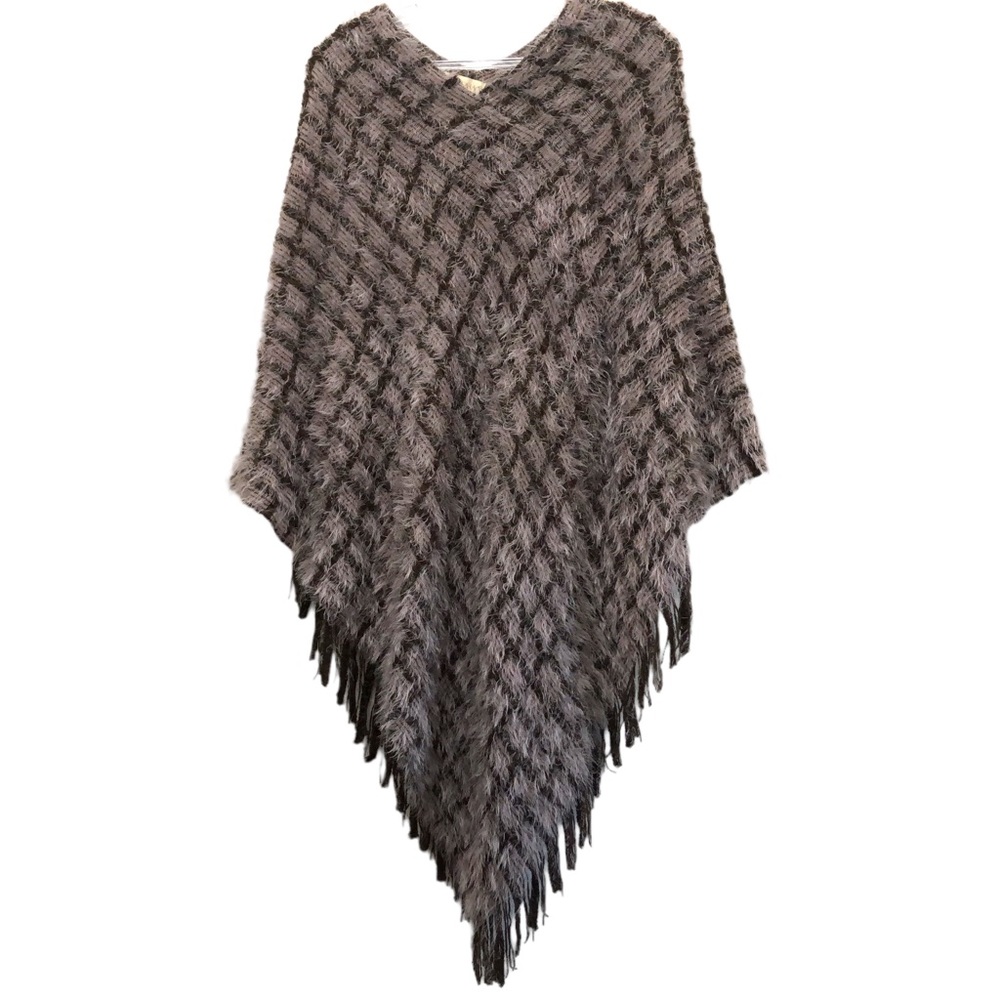 Bazzaara  Poncho Women's Size OS Brown/Tan